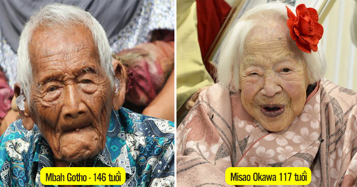 Top 12 người sống thọ nhất thế giới 